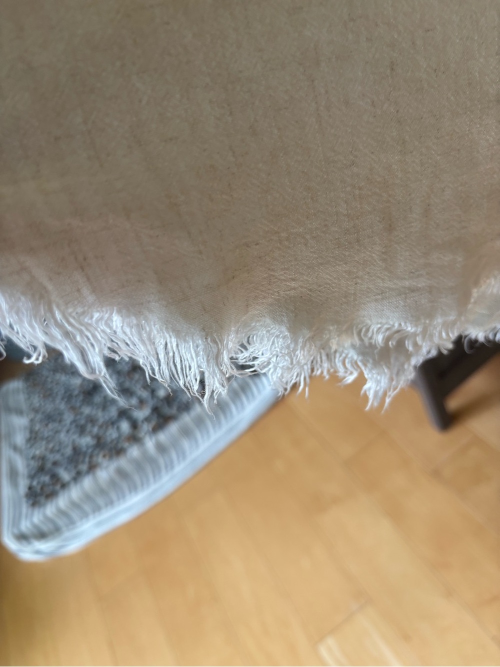 Umgee Cream Lightweight Linen Button-Front Top - Great Boho Vibe, Anthropologie - Picture 3 of 4